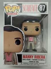 Funko Pop Movies Scarface 87 Manny Ribera Steven Bauer CUSTOM Vinyl Figure Boxed
