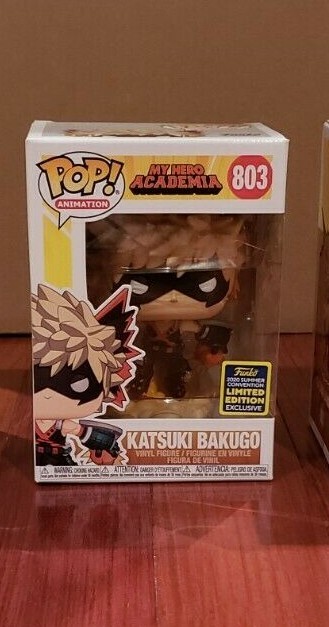 Funko POP! MHA Katsuki Bakugo 2020 SDCC Hot Topic Shared Exclusive