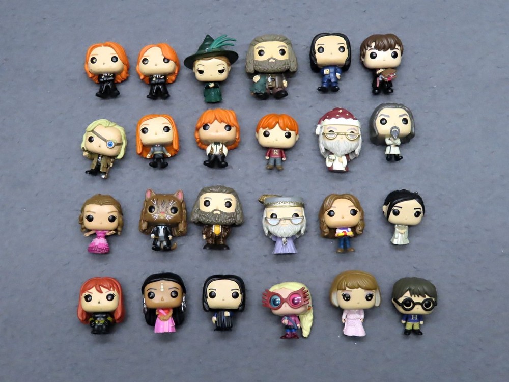 Harry Potter Lot of 23 Mini Funko Pops Hagrid Snape Dumbledore Hermione