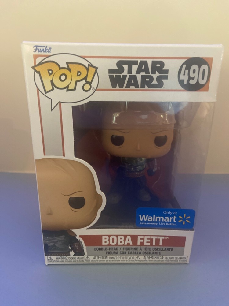Funko Pop! Vinyl: Star Wars – Boba Fett – Walmart (WMT) (Exclusive) #490 NM
