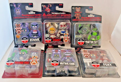 Funko FNAF SNAPS ROXANNE WOLF,NIGHTMARE BONNIE,FOXY, BONNIE,VANNY & PHANTOM FOXY