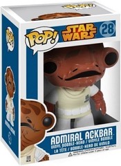 Funko Pop! Star Wars: Return of the Jedi – Admiral Ackbar with Pop Protector