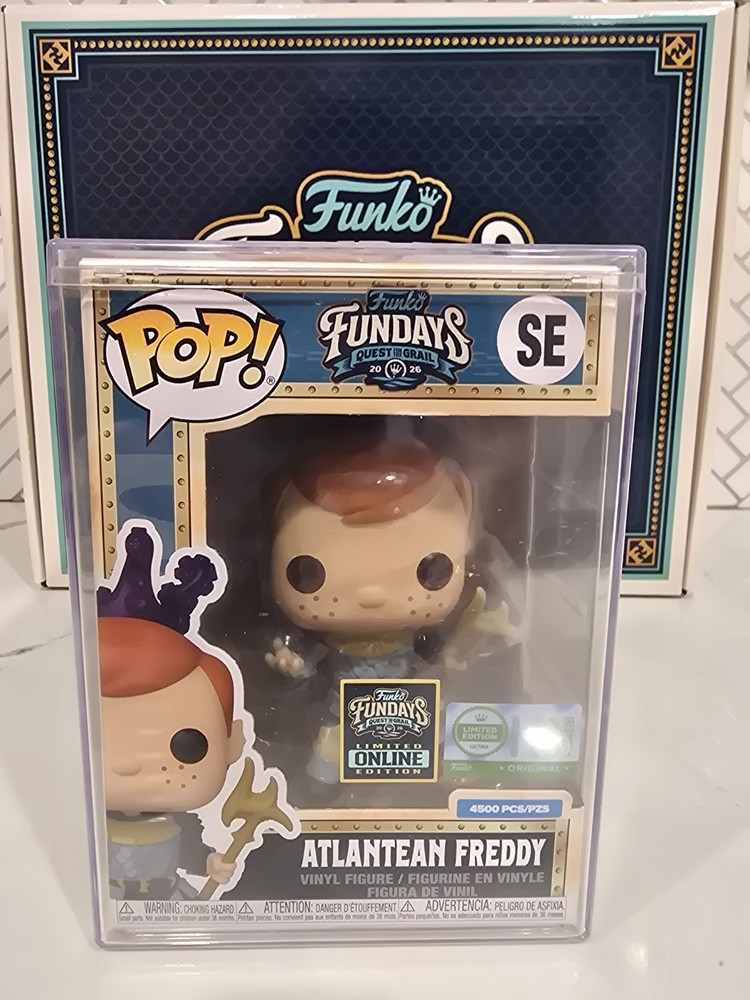 Atlantean Freddy Funko Pop! 2026 Fundays Online Exclusive Sea Knights LE 4500