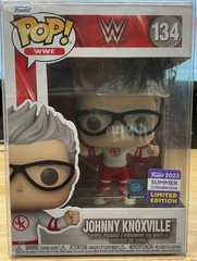 Funko Pop WWE Johnny Knoxville #134 2023 Summer Convention w/ Pop Protector
