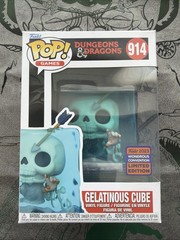 Funko Pop! Dungeons & Dragons Gelatinous Cube #914 2023 Wonderous Light Box DMG
