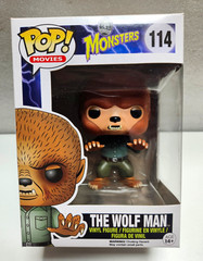 FUNKO Pop! Movies Universal Monsters The Wolf Man #114 Vinyl VAULTED MIB