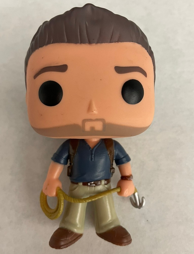 Funko Pop! Games Uncharted 4: A Thief’s End #88 Nathan Drake Blue LOOSE