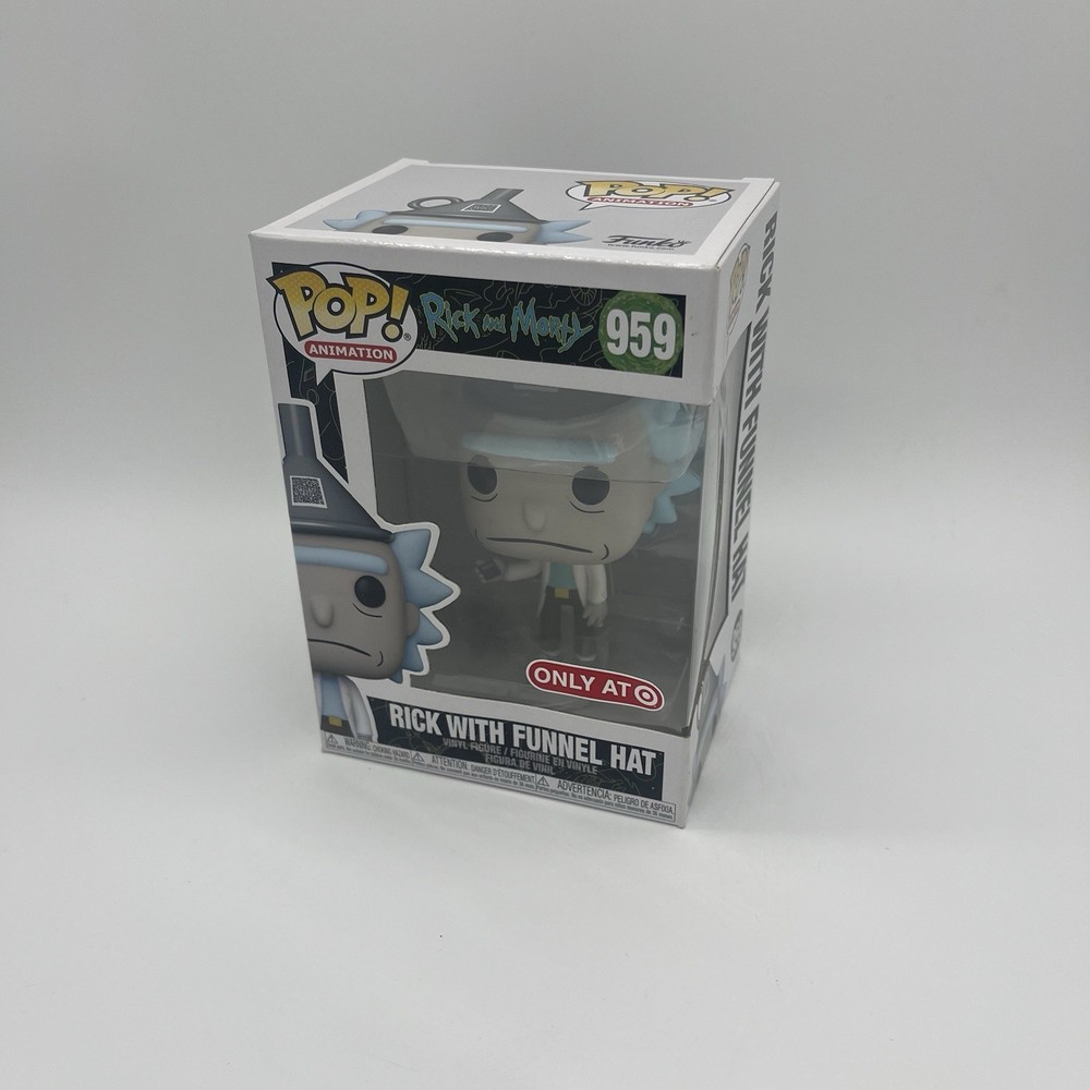 Funko Pop! Rick And Morty Rick With Funnel Hat Target 959