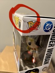 Funko Pop! Mystery DC Wonder Woman Metallic #08 LE 500 NYCC 2025 – Box Damage