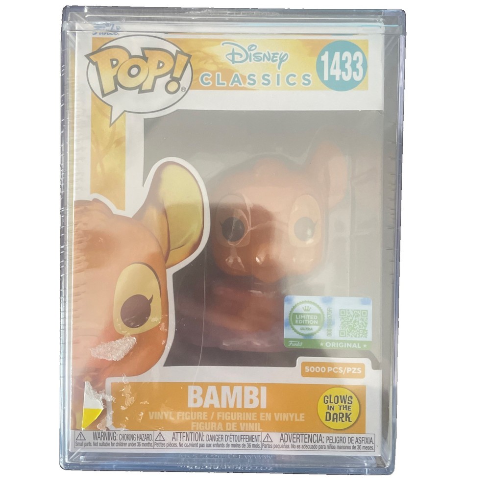 Funko Pop! Ultra Limited Edition: Disney Bambi 1433 GITD 1/5000 factory sealed