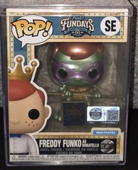 SDCC 2026 Funko Fundays Donatello Metallic Grail Royal Show Edition Sealed Hard