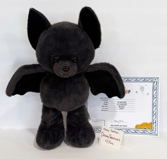 2025 Build-A-Bear Workshop Halloween Vampire Posable BAT Stuffed Plush NEW w/Box