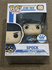 SPOCK FUNKO POP 1142 SHOP EXCLUSIVE STAR TREK THE ORIGINAL SERIES NIB UNOPENED