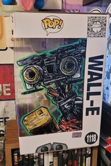 🤖 Jumbo Funko POP 10 in. WALL-E 1118 Short Circuit Johnny 5 Art Sketched on box