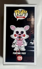 Funko Pop! Funtime Foxy 129 Five Nights at Freddy’s Gamestop Vinyl New In Box