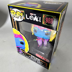 Funko Pop! Sylvie Loki Black Light Target 988 4″ Inch Marvel Comics & Box Color