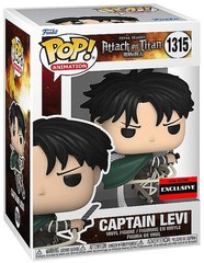 Funko Pop Attack on Titan – Captain Levi Ackerman Figure (AAA Anime Exclusive)