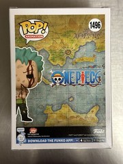 🚀 Funko Pop! One Piece Zoro Nothing Happened #1496 UV Error Protector HT