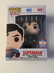 SDCC 2021 SE Exclusive Funko Pop! Asia DC Heroes Superman #402 ERROR read