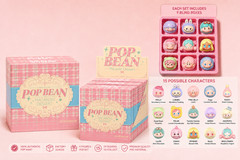 Title POP MART POP BEAN Macaron Dessert Series Box Set Factory Sealed 9 Blind