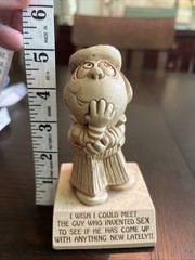 PAULA 1972 I WISH I COULD MEET THE GUY WHO INVENTED SEX…….VINTAGE FIGURINE