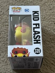 KID FLASH FUNKO POP 320 HOT TOPIC EXCLUSIVE THE FLASH DC COMICS NIB UNOPENED