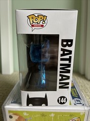 Funko Pop – Batman Blue Chrome Toy Tokyo SDCC – San Diego 2017 With Hard Case