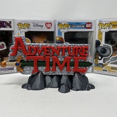 3D Printed ADVENTURE TIME FanSign for your Pops & collectibles