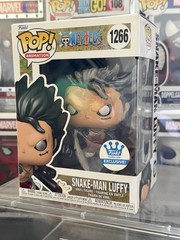 Funko Pop! Vinyl: One Piece Snake-Man Luffy Funko Exclusive #1266 w/ Protector