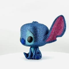 Funko Pop Disney Stitch #159 Diamond Collection Glitter Hot Topic Exclusive NIB