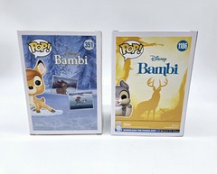 Disney Bambi Slipping On Ice & Thumper Funko Pops