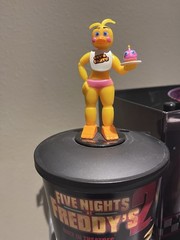 FNAF 2 Complete Movie Theater Collectors Stage Bucket + Freddy Bonnie Chica Cup