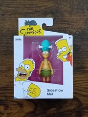 *FREE SHIP* 2.5″ SIDESHOW MEL The Simpsons Figure Jakks Pacific FOX Cartoon