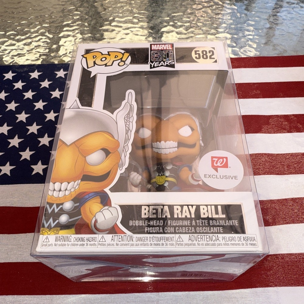 Funko Pop! Vinyl: Marvel – Beta Ray Bill – Walgreens (Exclusive) #582 W Protect