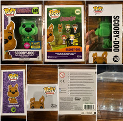 Funko Pop! Animation Scooby-Doo #149 Flocked Green SDCC Exclusive 2017 1000