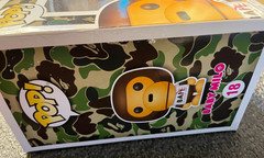 Funko Pop! Baby Milo Flocked A Bathing Ape Exclusive Flocked Variant 18