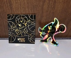 Mischief Toys Basketball Gastley Pin LE100 and Sticker Set SneakerCon 2026